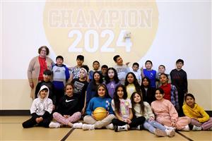 Mrs. Morrow's class was named the March Madness Champion.